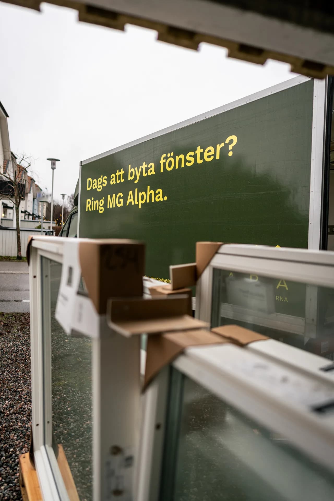 Fönsterbyte på Kungsholmen - MG Alpha montörer